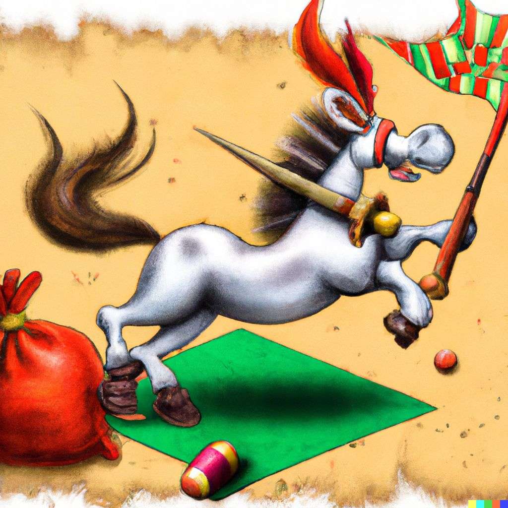 a horse, game design